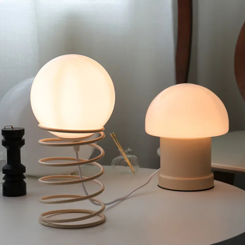 Modern Table Lamp Unique Designer Desk Light Stylish Indoor Accent Lighting