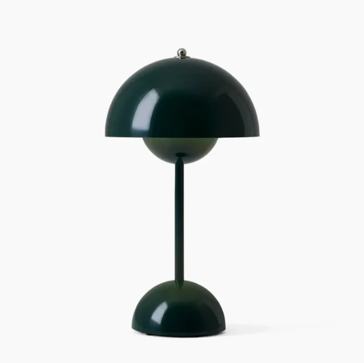 Moderne berøringsbordlampe med USB-strøm, LED, justerbar lysstyrke og varmt hvidt lys