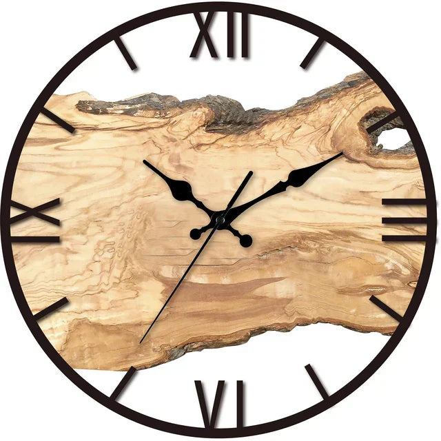 Modern Transparent Wall Clock Minimalist Decorative Wall Clock for Home and Office