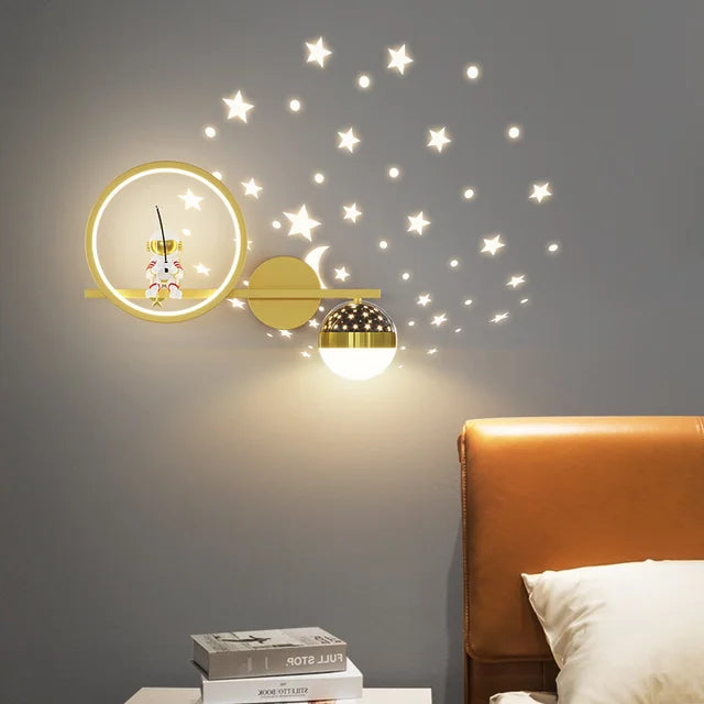Modern Wall Light for Children’s Rooms – Soft Glow Night Wall Lamp