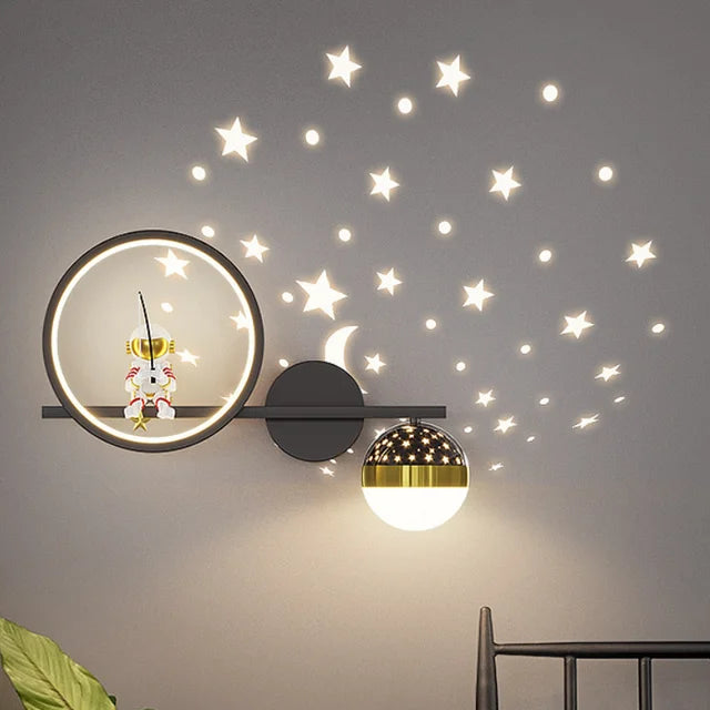 Modern Wall Light for Children’s Rooms – Soft Glow Night Wall Lamp