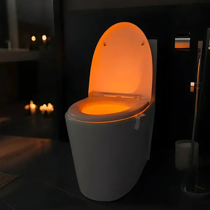 Motion Activated Toilet Bowl Light with Eight Colour LED Options