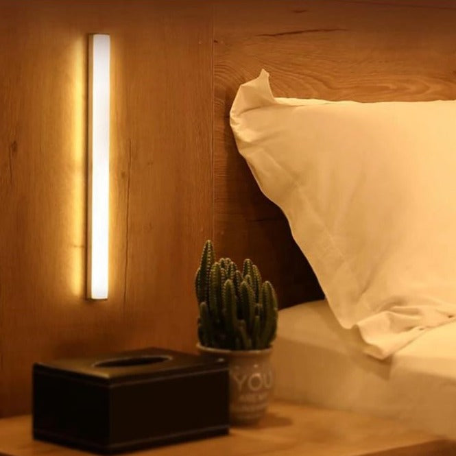 Motion Sensor LED Light Plug In Automatic Indoor Lamp Adjustable Length