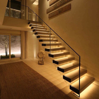 Motion Sensor LED Light Plug In Automatic Indoor Lamp Adjustable Length