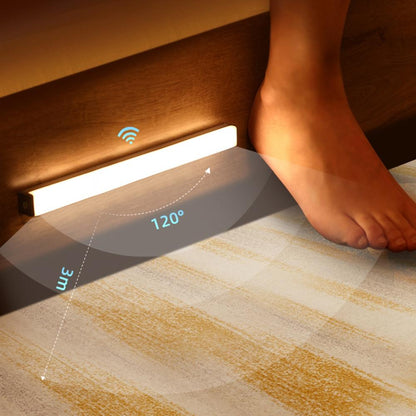Motion Sensor LED Light Plug In Automatic Indoor Lamp Adjustable Length