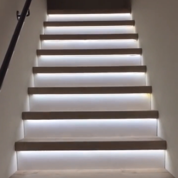 Motion Sensor LED Light Wireless Motion Activated Night Light with Adjustable Sensor