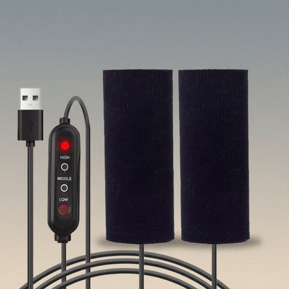 Coperture riscaldanti per manopole da moto, alimentazione USB, tre livelli di calore, tessuto antiscivolo, rivestimenti per manubrio