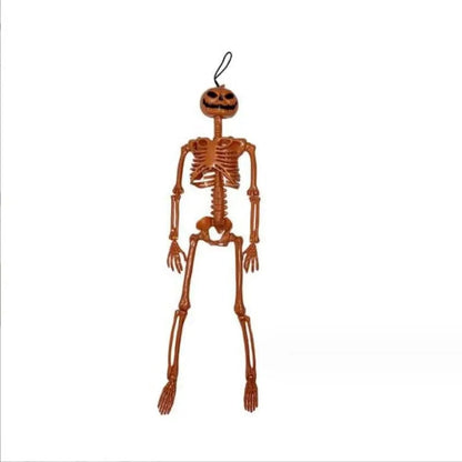 Bevægelig Halloween-skeletfigur til udendørs fester, have og uhyggelig dekoration