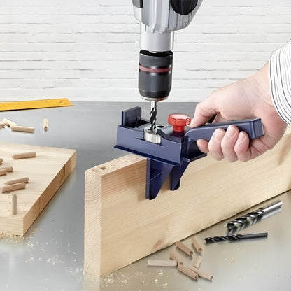 Multi Function Dowel Drill Guide Woodworking Drill Guide Jig for Accurate Straight Hole Drilling