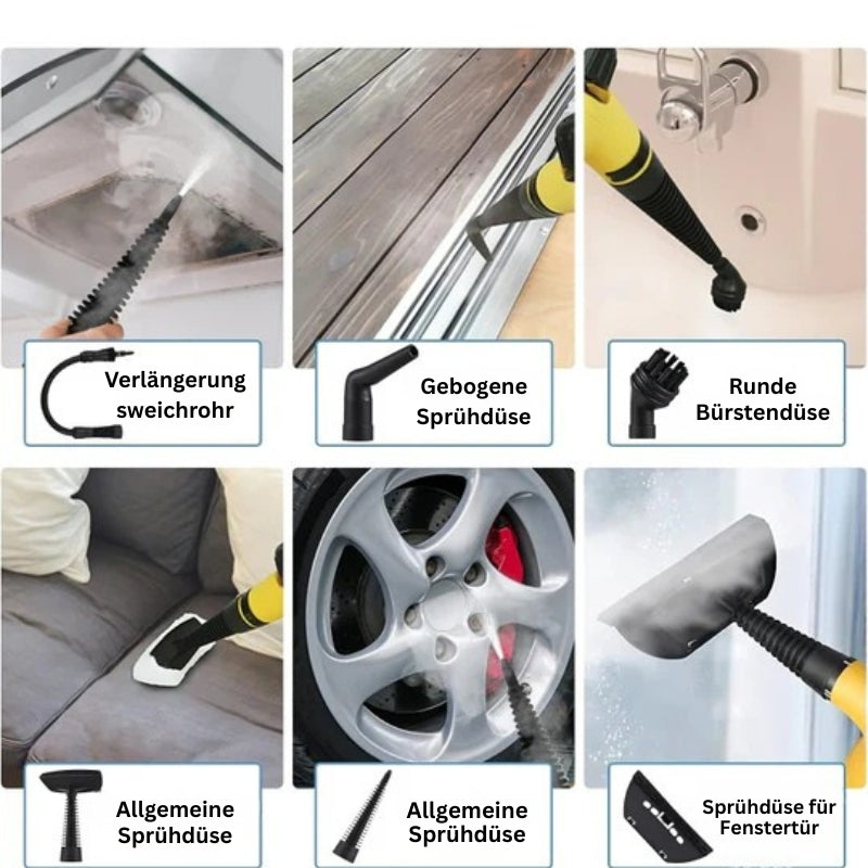Multi Purpose Steam Cleaner High Pressure Chemical Free Cleaning Machine