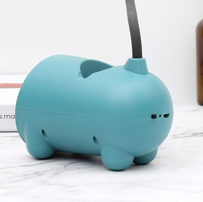 Multifunction Cute Rabbit Desk Lamp LED Touch USB Pen Holder