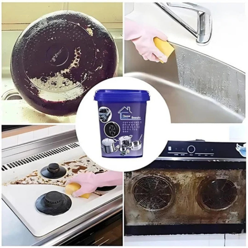 Multipurpose Cleaning Paste Cookware Sink Appliance Stain Remover Polish