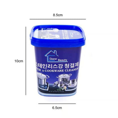 Multipurpose Cleaning Paste Cookware Sink Appliance Stain Remover Polish