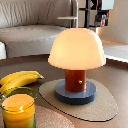 Mushroom Table Lamp Decorative Ambient Bedside Desk Light Bedroom Nightstand