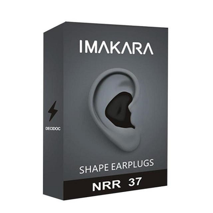 Noise Cancelling Earplugs Soft Moldable Silicone Ear Plugs for Sleeping Swimming Travel Sound Reduction