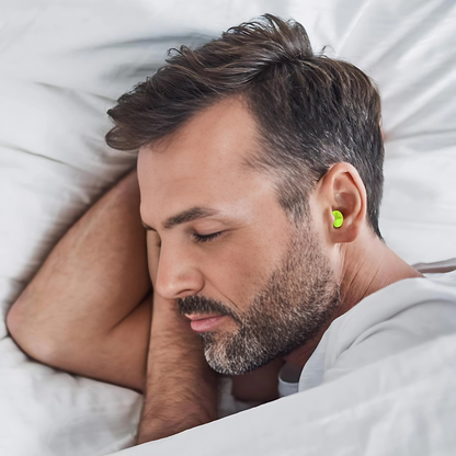 Noise Cancelling Earplugs Soft Moldable Silicone Ear Plugs for Sleeping Swimming Travel Sound Reduction