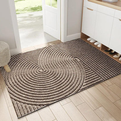Non-Slip Door Mat Textured Dirt Trapping Entrance Floor Mat