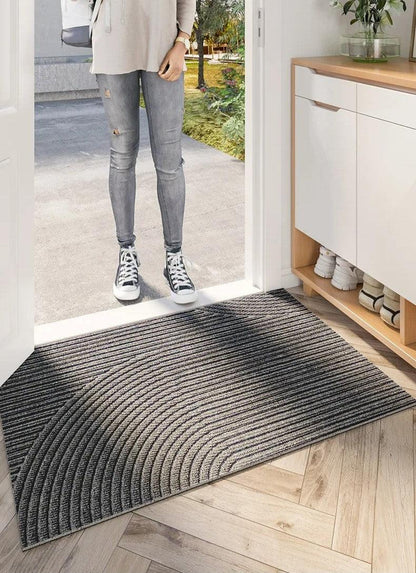 Non-Slip Door Mat Textured Dirt Trapping Entrance Floor Mat