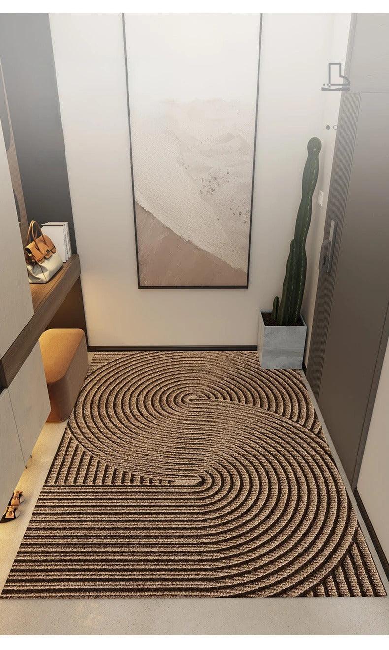 Non-Slip Door Mat Textured Dirt Trapping Entrance Floor Mat