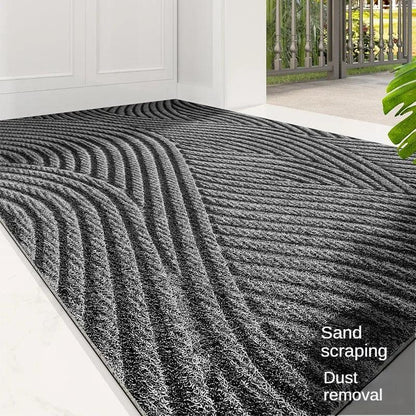 Non-Slip Door Mat Textured Dirt Trapping Entrance Floor Mat