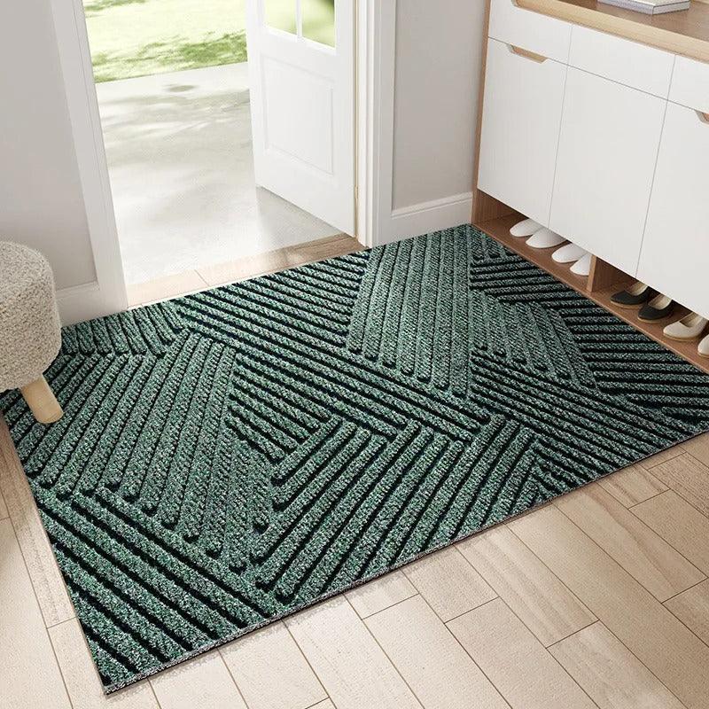Non-Slip Door Mat Textured Dirt Trapping Entrance Floor Mat