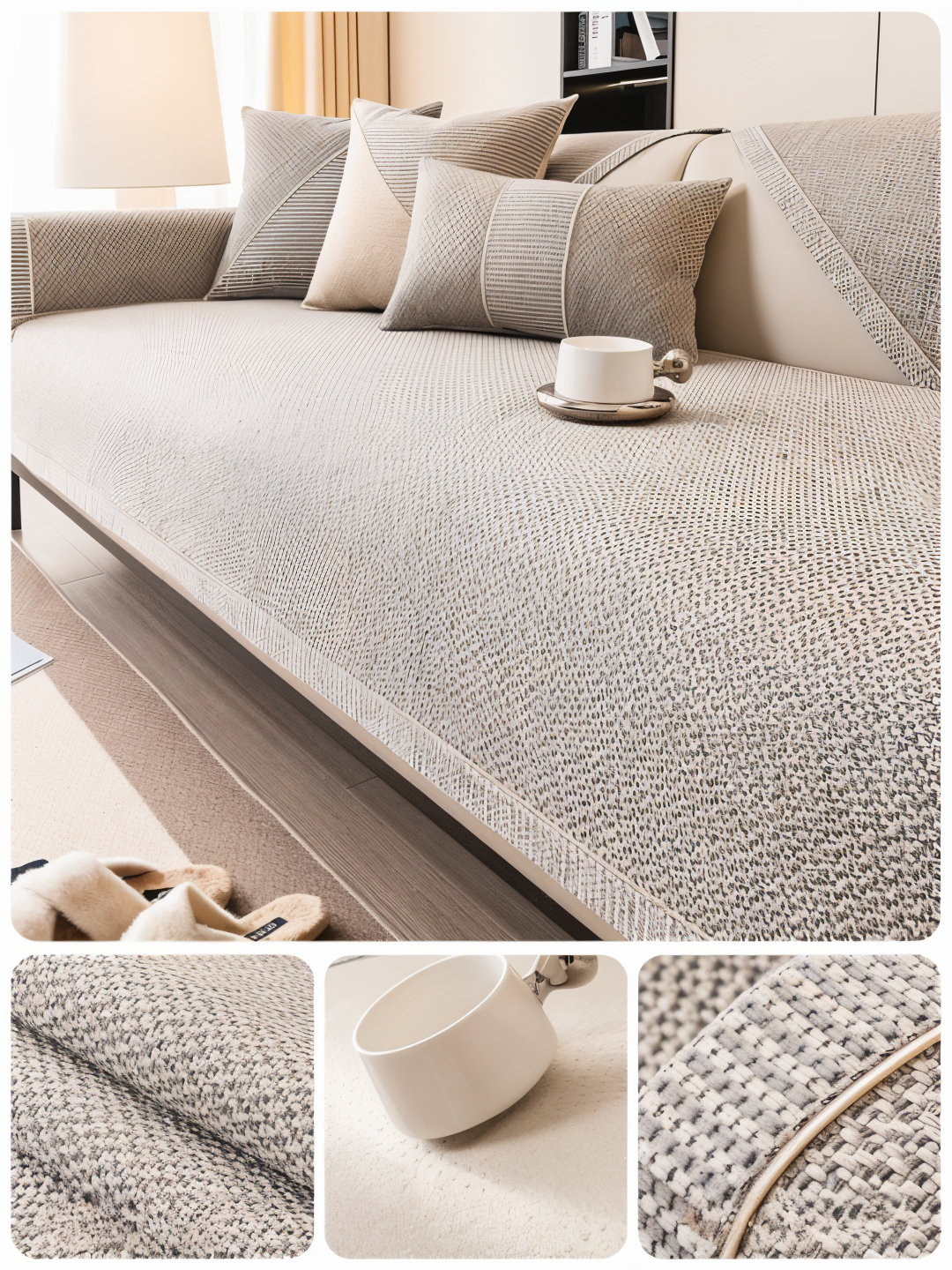 Non Slip Sofa Couch Protector Cover Furniture Protection