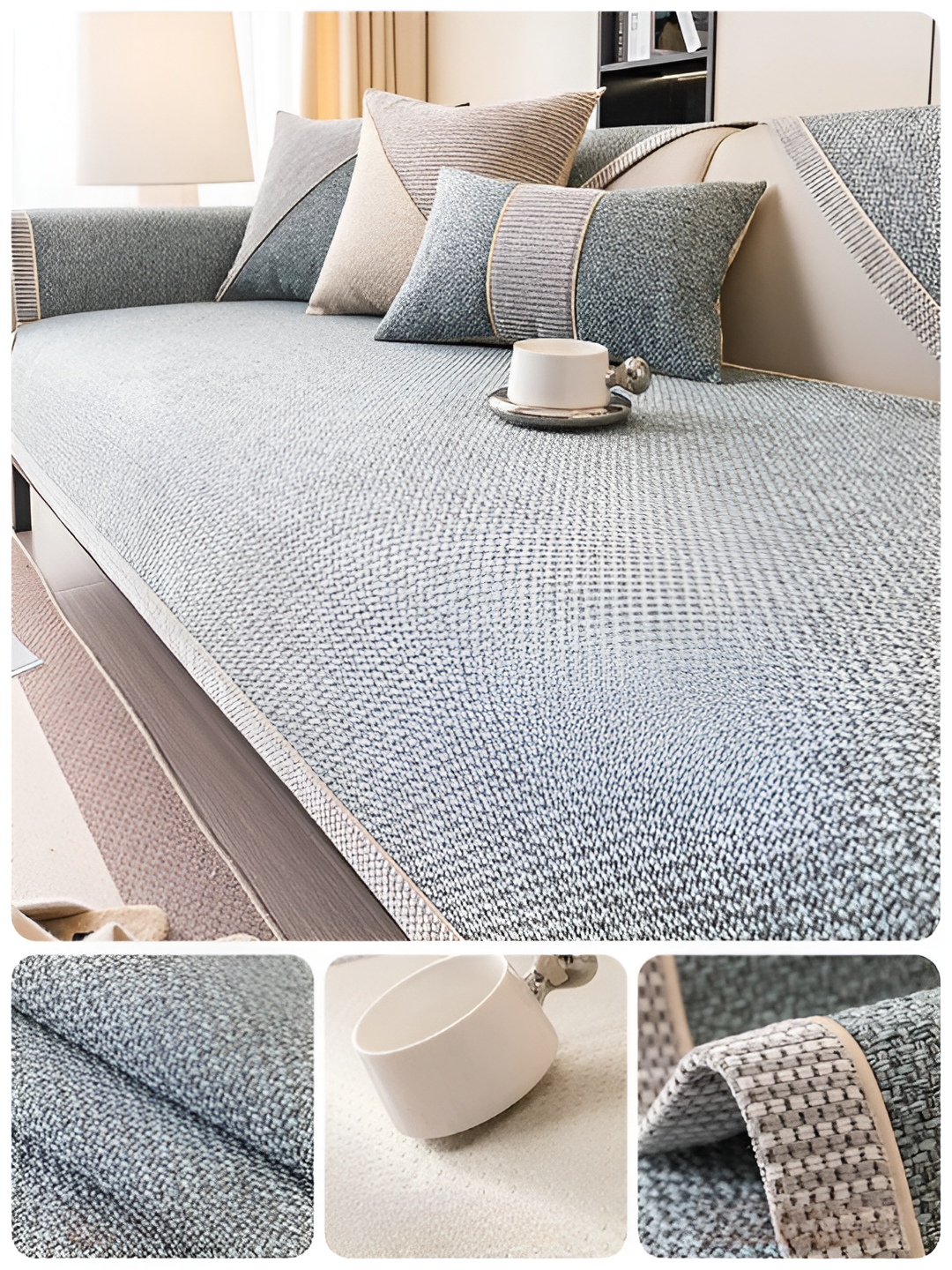 Non Slip Sofa Couch Protector Cover Furniture Protection