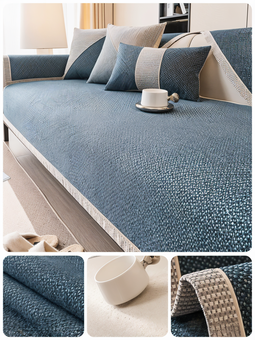 Non Slip Sofa Couch Protector Cover Furniture Protection