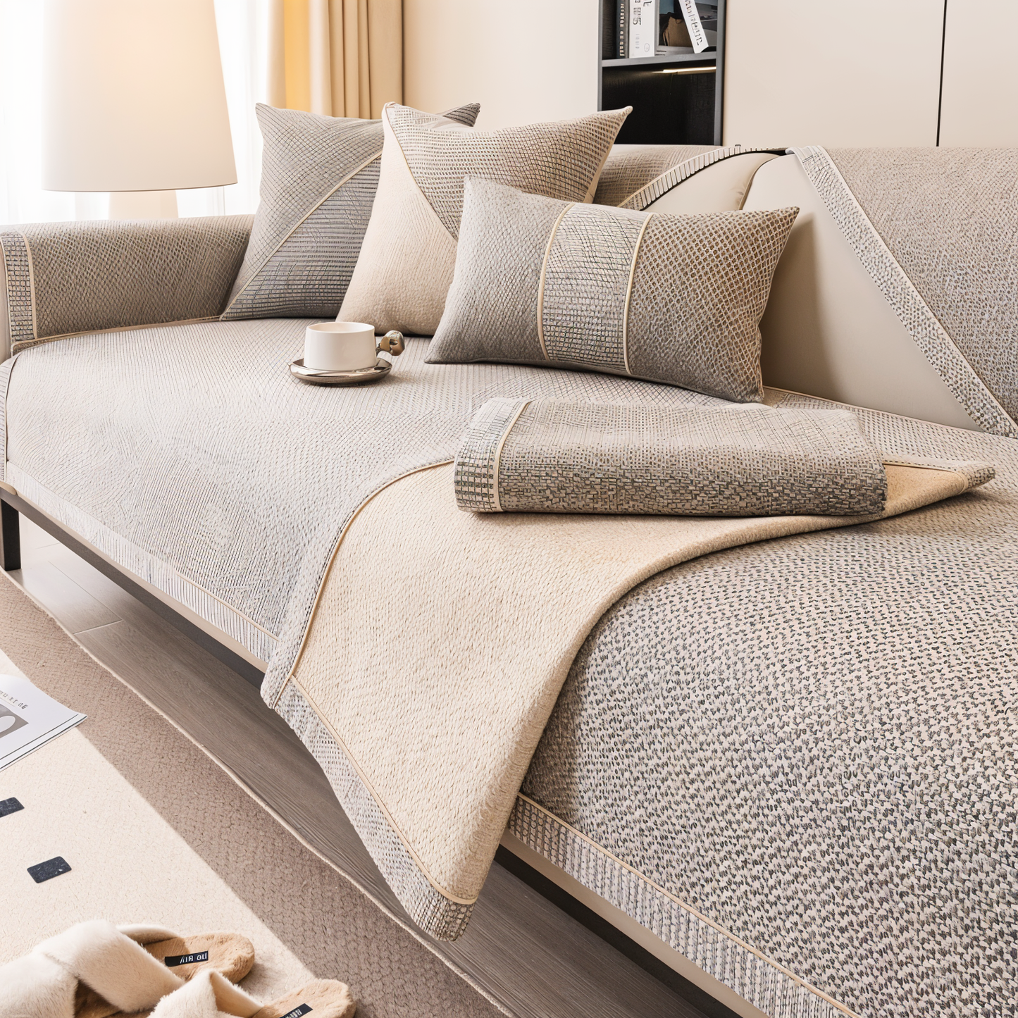 Non Slip Sofa Couch Protector Cover Furniture Protection