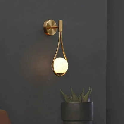 Nordic Style Wall Light Iron Contemporary Ambient Home Lighting