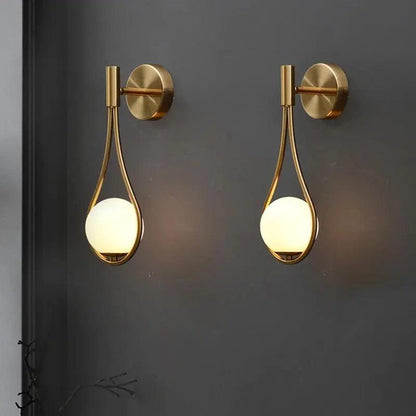 Nordic Style Wall Light Iron Contemporary Ambient Home Lighting