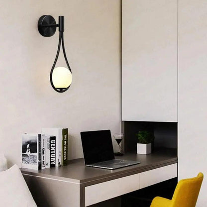Nordic Style Wall Light Iron Contemporary Ambient Home Lighting