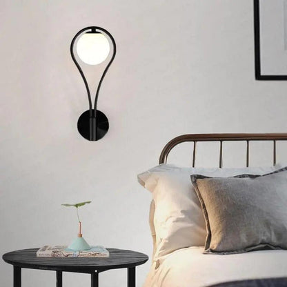 Nordic Style Wall Light Iron Contemporary Ambient Home Lighting