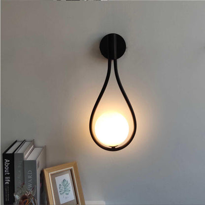 Nordic Style Wall Light Iron Contemporary Ambient Home Lighting