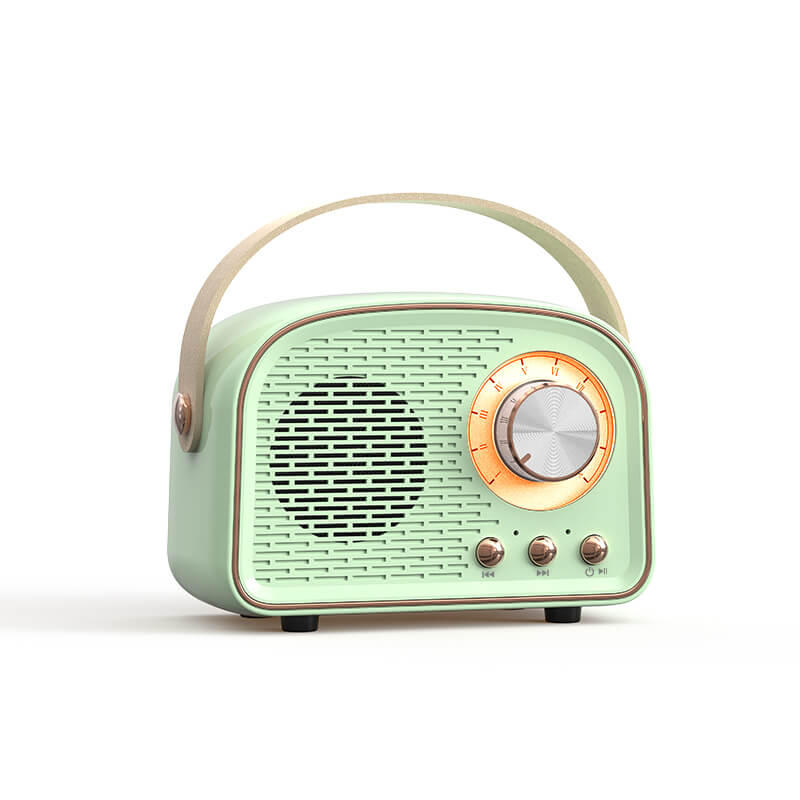 Nostalgix Retro Radio Bluetooth Speaker Vintage Design Wireless Sound System