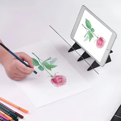 Optical Drawing Board Transparent Tracing Pad Smartphone Tablet Art Projector
