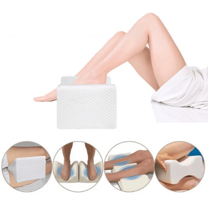 Orthopedic Leg Pillow – Memory Foam Knee & Leg Support Cushion for Side Sleepers