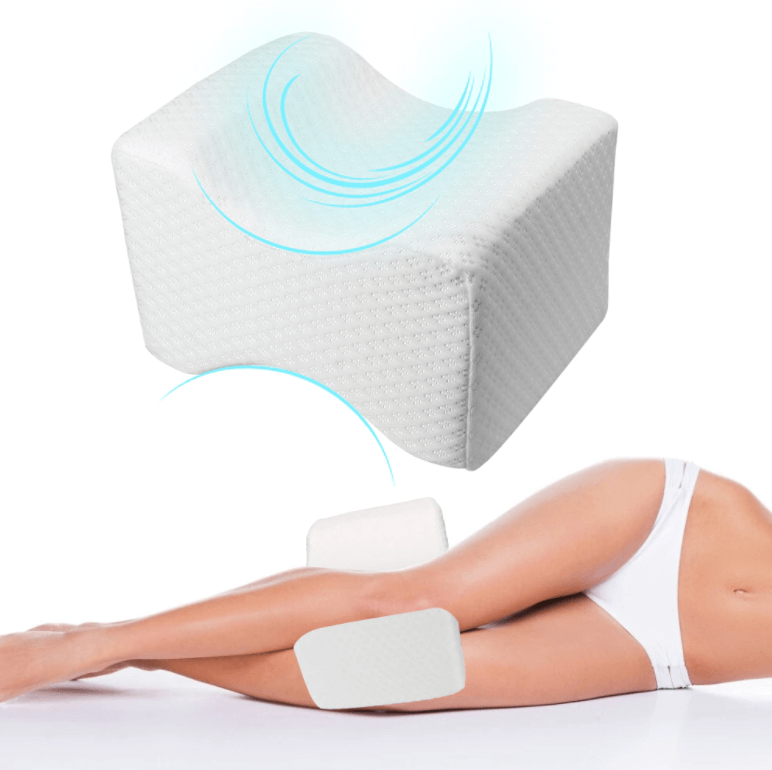 Orthopedic Leg Pillow – Memory Foam Knee & Leg Support Cushion for Side Sleepers