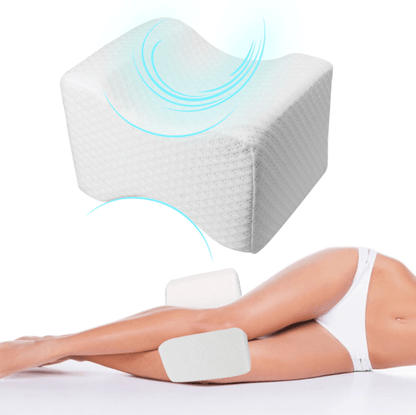Orthopedic Leg Pillow – Memory Foam Knee & Leg Support Cushion for Side Sleepers
