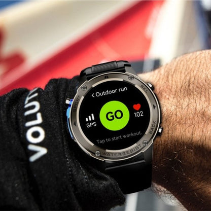 Outdoor GPS Hiking Smartwatch with Emergency SOS and Advanced Activity Tracking