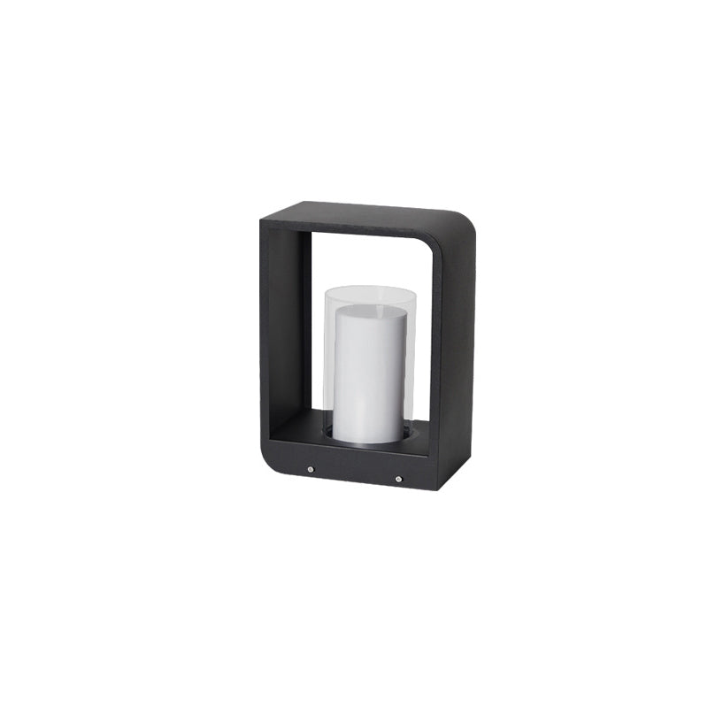 Outdoor LED Square Light Modern Patio Garden Pathway Fixture