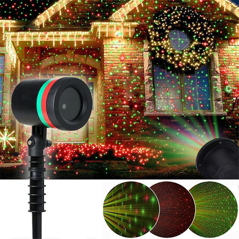 Outdoor Laser Projector Christmas House Light Decoration