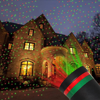 Outdoor Laser Projector Christmas House Light Decoration