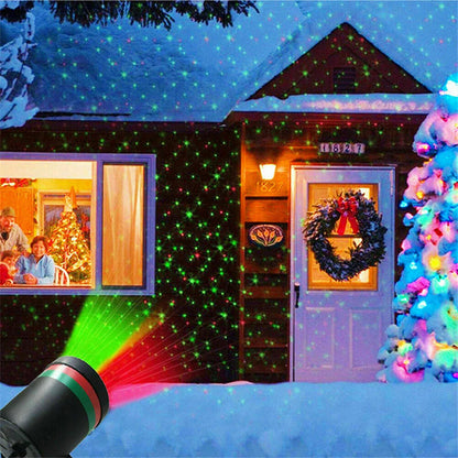 Outdoor Laser Projector Christmas House Light Decoration