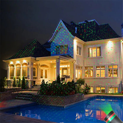 Outdoor Laser Projector Christmas House Light Decoration