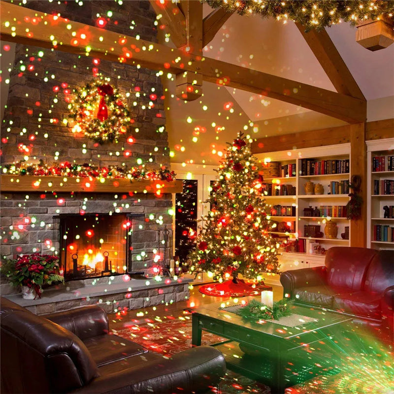 Outdoor Laser Projector Christmas House Light Decoration