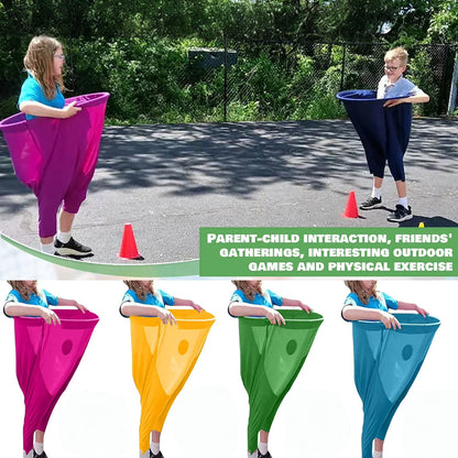 Oversized Trousers Catch Ball Game for Family Outdoor Play