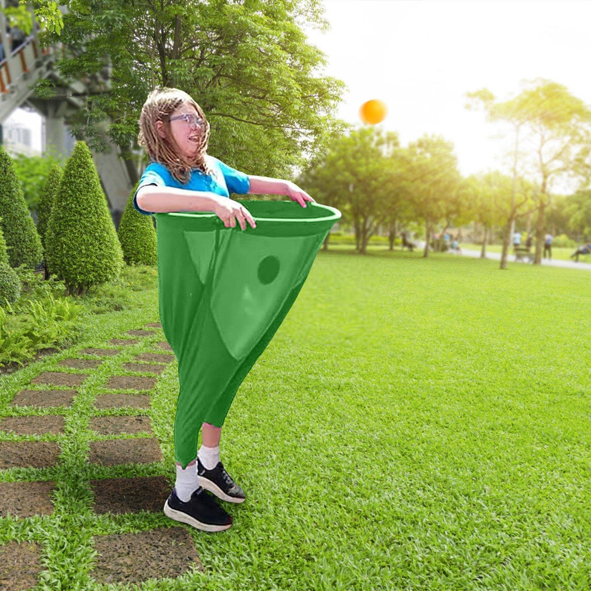 Oversized Trousers Catch Ball Game for Family Outdoor Play