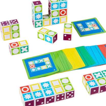 Pattern Matching Puzzle Block Game for Brain Training Memory and Cognitive Development