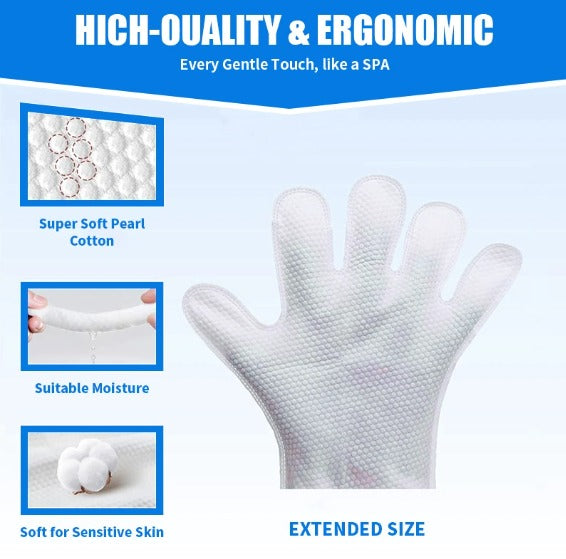 Pet Cleaning Gloves Quick Wipe Care Reusable Hygiene Grooming
